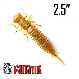 LARVA 2.5" (60 мм) 7 шт. Силікон Fanatik 009
