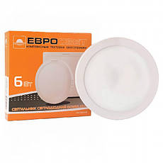 Світильник точковий накладний ЕВРОСВЕТ 6Вт коло LED-SR-120-6 4200К 000039175, фото 4