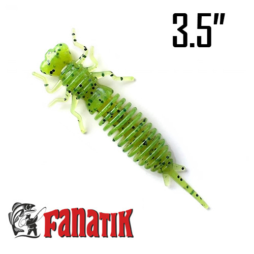 LARVA 3.5" (85 мм.) 4 шт. Силікон Fanatik 022