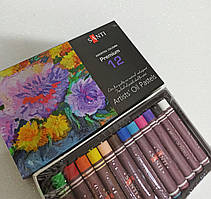 Пастель олійна SANTI 12 кольорів