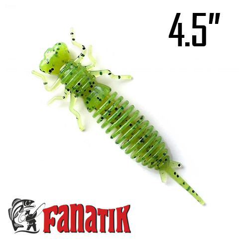 LARVA 4.5"(115 мм) 5шт. Силікон Fanatik 022