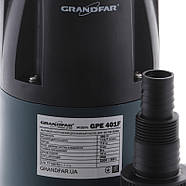 Дренажний насос для чистої води (з електролектровим викл.) Grandfar GPE401F (GF1090), фото 4