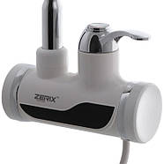 Проточний водонагрівач ZERIX ELW02-EFWP (з індик. темп. і ПЗВ) (ZX2806), фото 2
