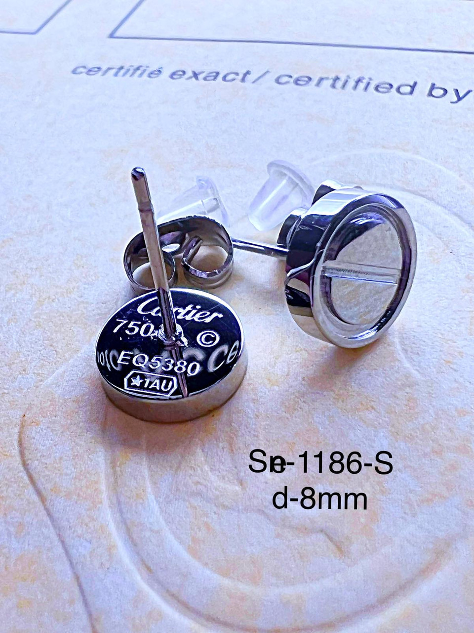Сережки Stainlees Steel преміум
