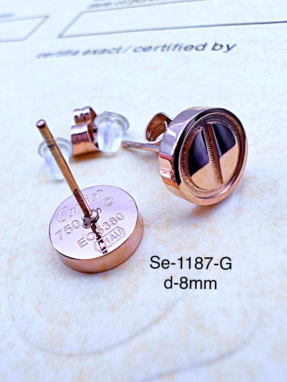 Сережки Stainlees Steel преміум