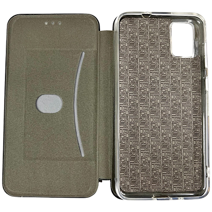 Шкіряний чохол-книжка Elegant book на ZTE Blade A31 (на зті блейд а31) чорний, фото 3