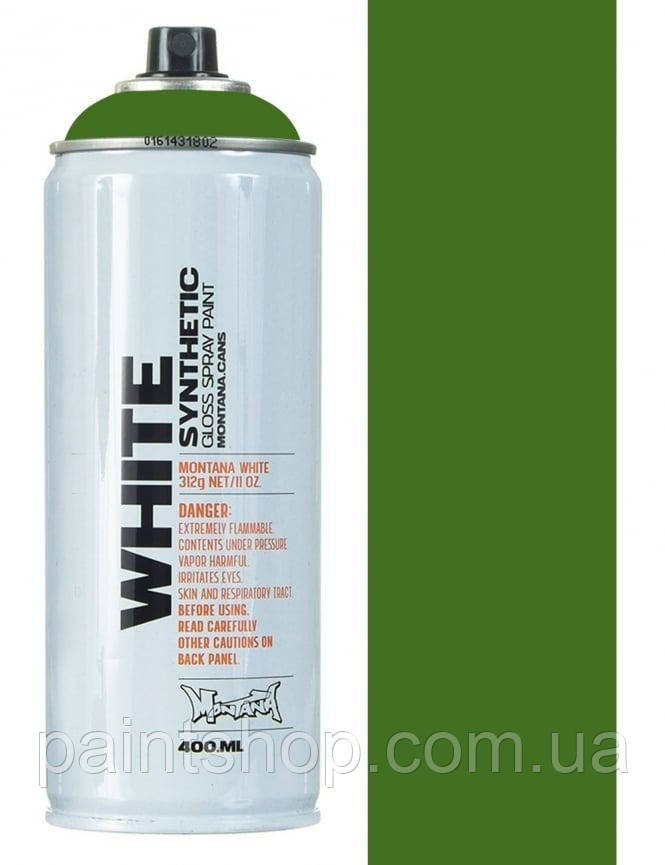 Аерозольна фарба Montana White 6050 Cactus (Зелений) 400 мл