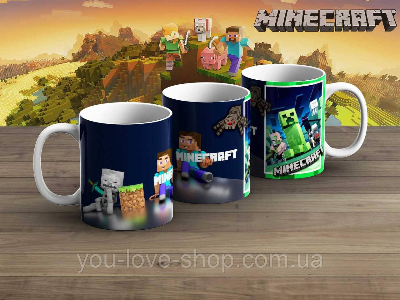 Чашка Майнкрафт / Minecraft №!