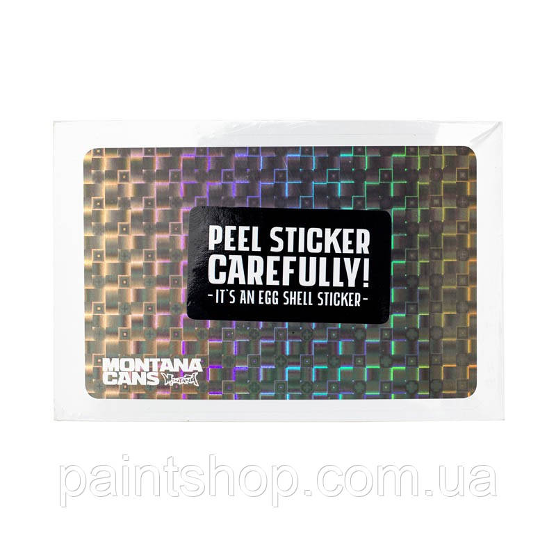 Стікери Montana HOLOGRAM 3D 50 шт