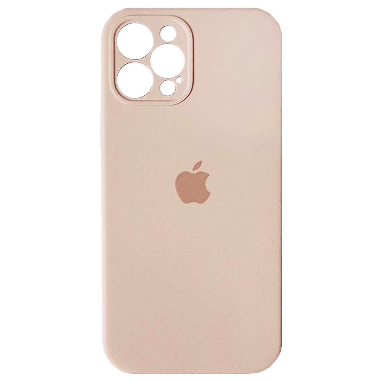 Чохол Silicone Full Camera для Apple iPhone 13 Pro Max Nude