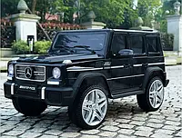 Детский электромобиль джип Mercedes G65 AMG черный на аккумуляторе