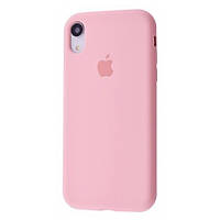 Чехол Full Silicone Case для iPhone XR Pink (силиконовый чехол розовый силикон кейс на айфон Хр 10р)