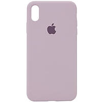 Чехол Full Silicone Case для iPhone XR Lavender (силиконовый чехол лавандовый силикон кейс на айфон Хр 10р)