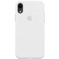Чехол Full Silicone Case для iPhone XR White (силиконовый чехол белый силикон кейс на айфон Хр 10р)