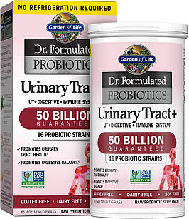 Garden of Life Dr. Formulated Probiotics Urinary Tract+ 60 вегетарианских капсул