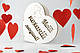 Валентинка еко-відкриткав формі серця із фанери з гравіюванням "Моїй коханій людині" 200*200 - фото 2 - id-p1574893934