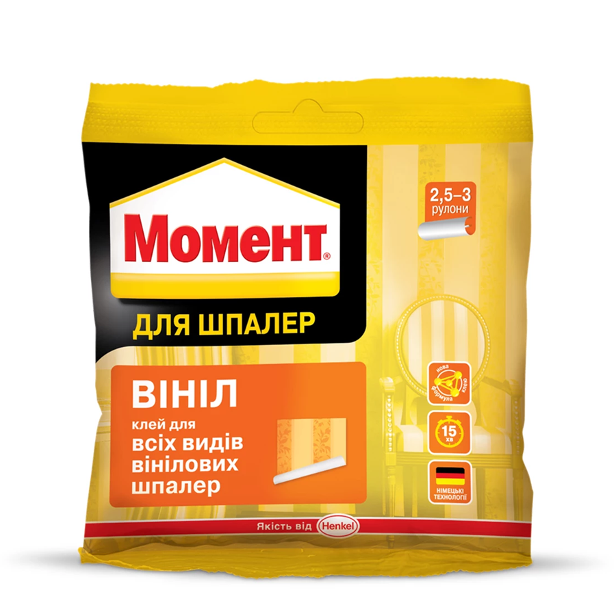 Клей для шпалер Момент Вініл (95 г) Henkel Moment