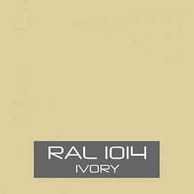 Поліефірна порошкова фарба Etika RAL 1014 текстура