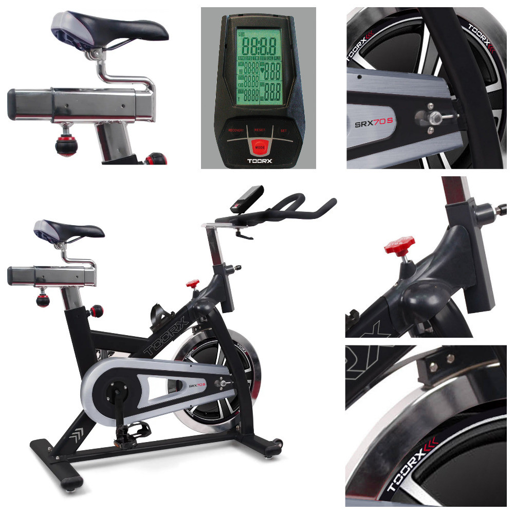 Сайкл-тренажер Toorx Indoor Cycle SRX 70S (SRX-70S) механічний велотренажер