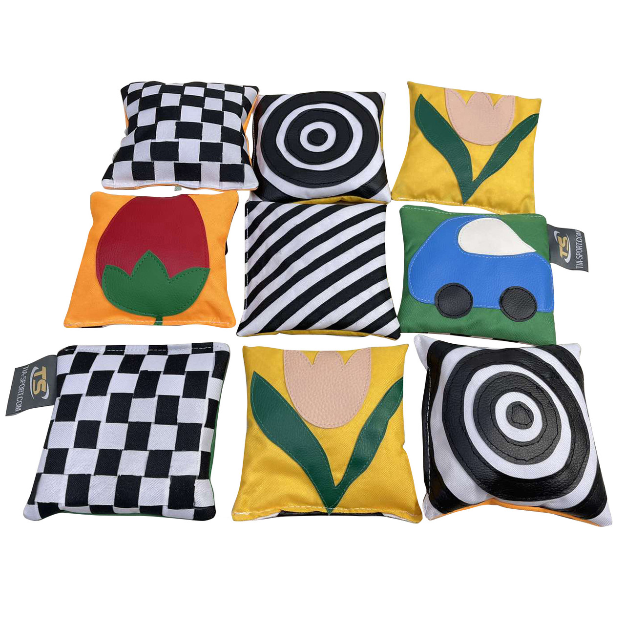 Гра на відповідність Сенсорні мішечки 15х15 см (Тіа-sport ТМ)