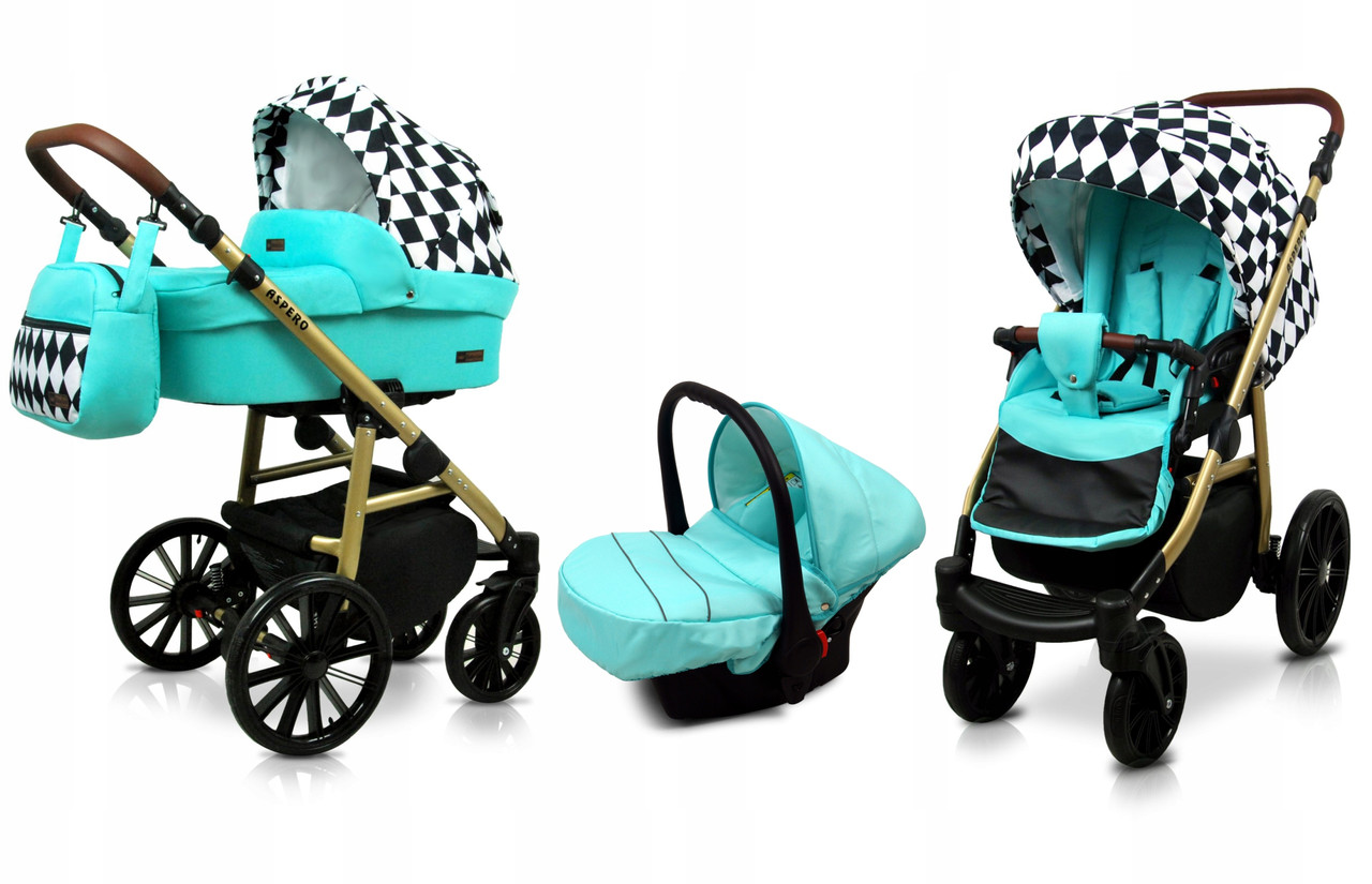 Дитячий візочок 3в1 BabyLux Aspero