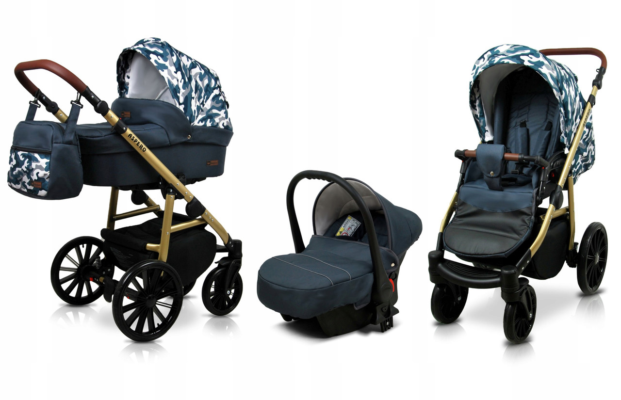 Дитячий візочок 3в1 BabyLux Aspero