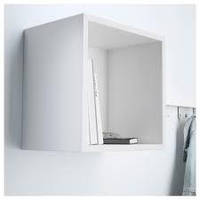 Біла підвісна шафа, поличка IKEA EKET 35x25x35 cm