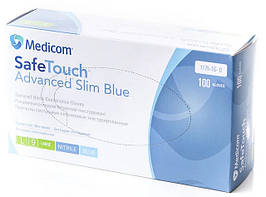 Нітрилові рукавички, чорні - Nitril Premium medical car & serve industry L (100 шт)