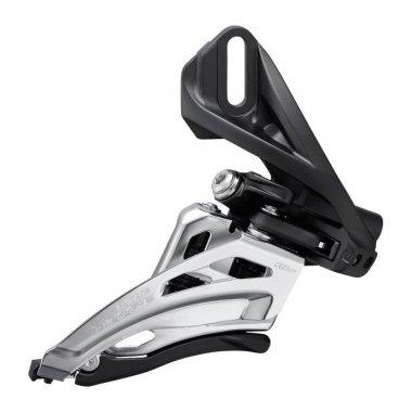 Перемикач передній FD-M4100-D, DEORE 2X10, SIDE SWING, FRONT-PULL, прямий монтаж, макс. 38зуб.