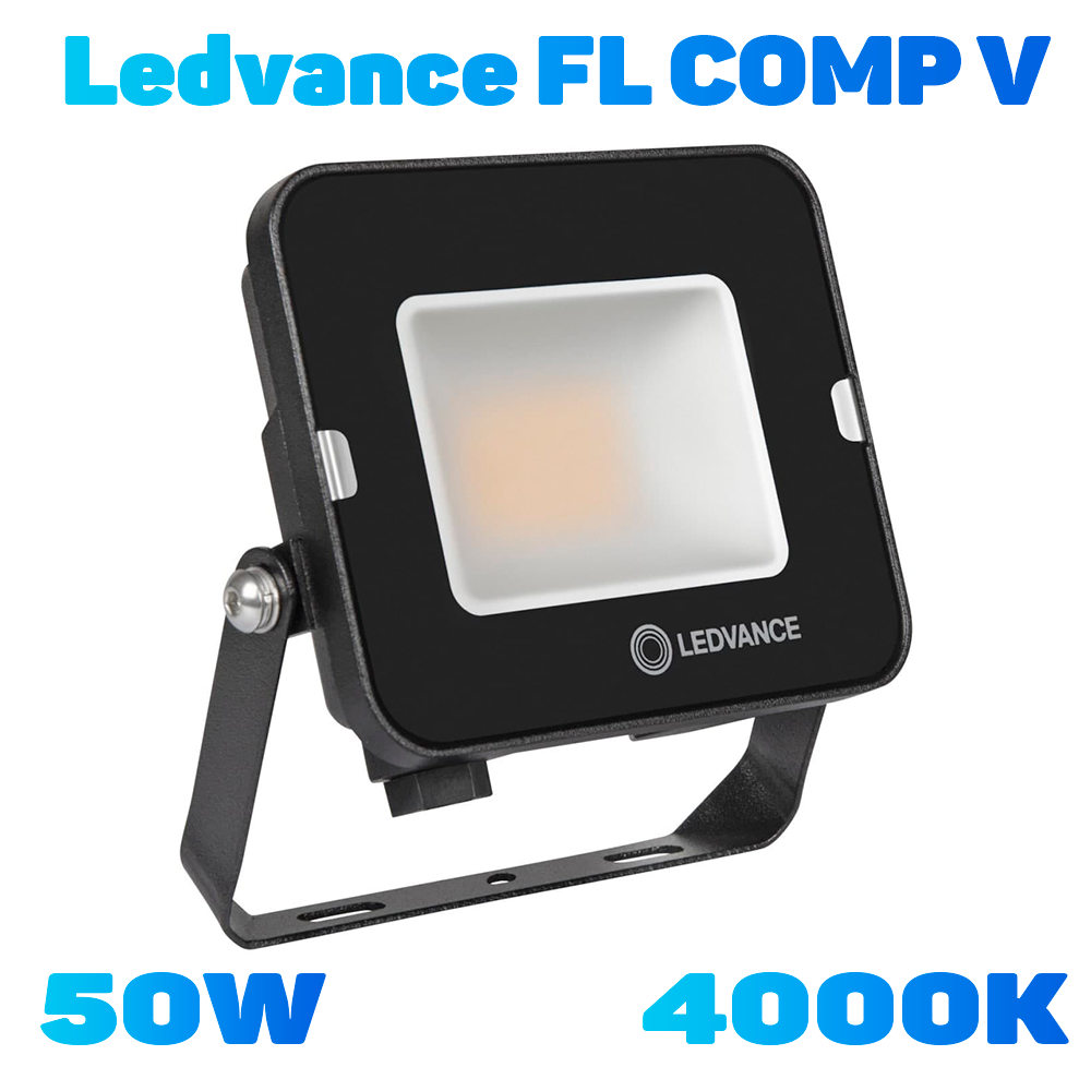 Прожектор світлодіодний Ledvance FL COMP V 50 W 840 SYM 100 BK, 4058075574892