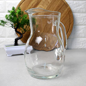 Скляний глечик без кришки 1л Бістро, фото 2