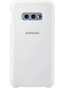Оригінальний чохол Samsung Silicone Cover White для Galaxy S10e SM-G970