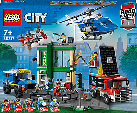 LEGO City Погоня поліції у банку 915 деталей (60317)