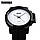 Skmei 1208 Чорні з білим чоловічий класичний годинник, фото 3