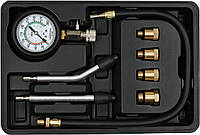 Компрессометр для бензиновых двигателей 0-2 МПа в чемодане,8 пред YATO YT-73022