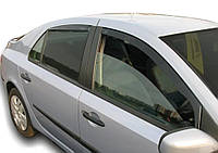 Дефлекторы окон (вставные!) ветровики Renault Laguna 2 2001-2007 hatchback 4шт., HEKO, 27141