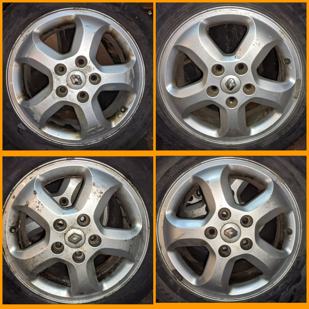 Диски колесні литі R16 (4 шт.) Renault Trafic, Opel Vivaro 2001-2014, 8200709828 (Б/У)