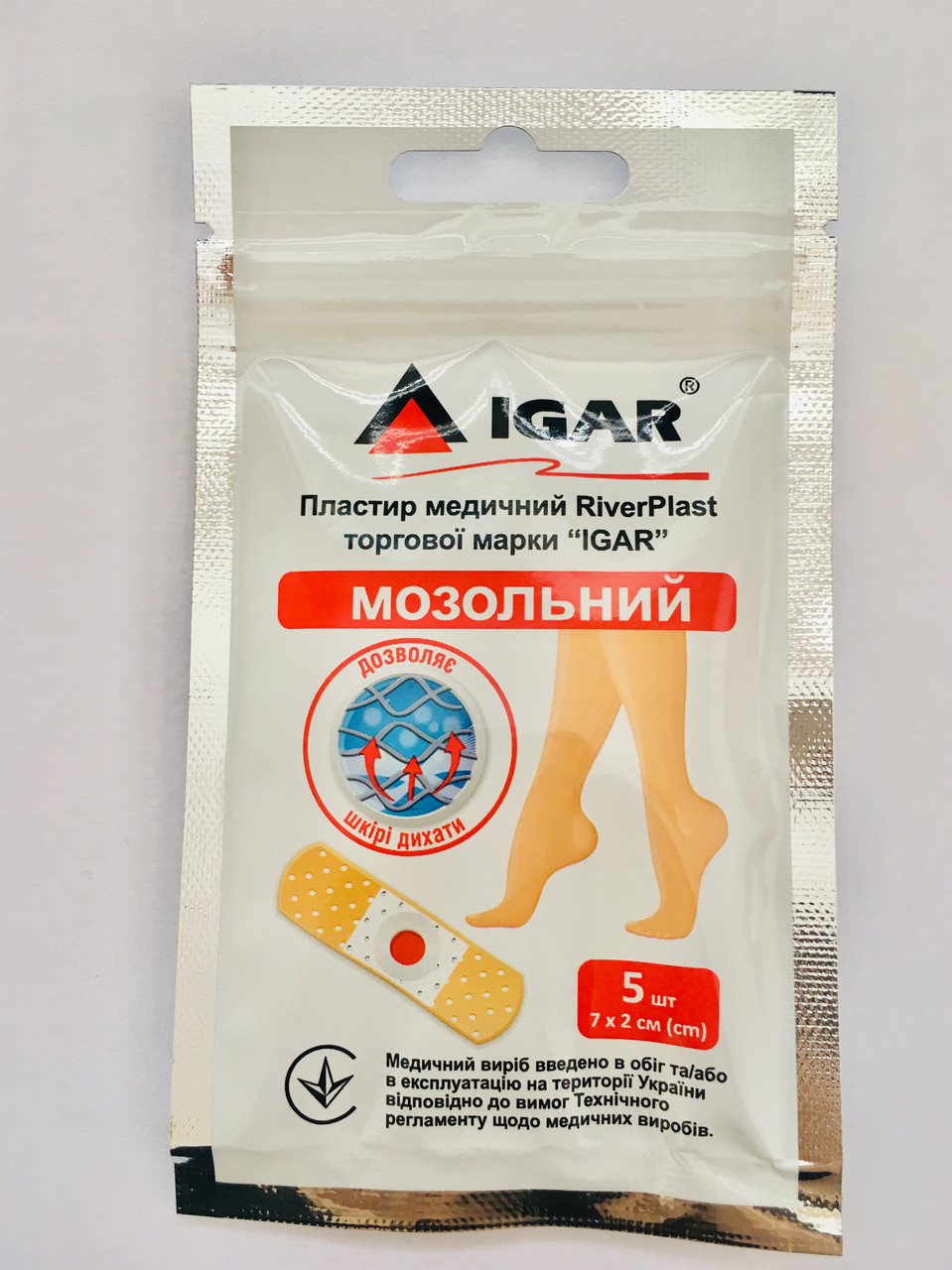 Пластир мозольний Igar RiverPlast