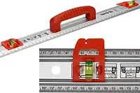 Линейка алюминиевая с ручкой 1000 X 59 X 2мм 2 капсулы Yato YT-70715 (Польша)