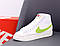Жіночі білі високі Кросівки Nike Blazer, фото 3