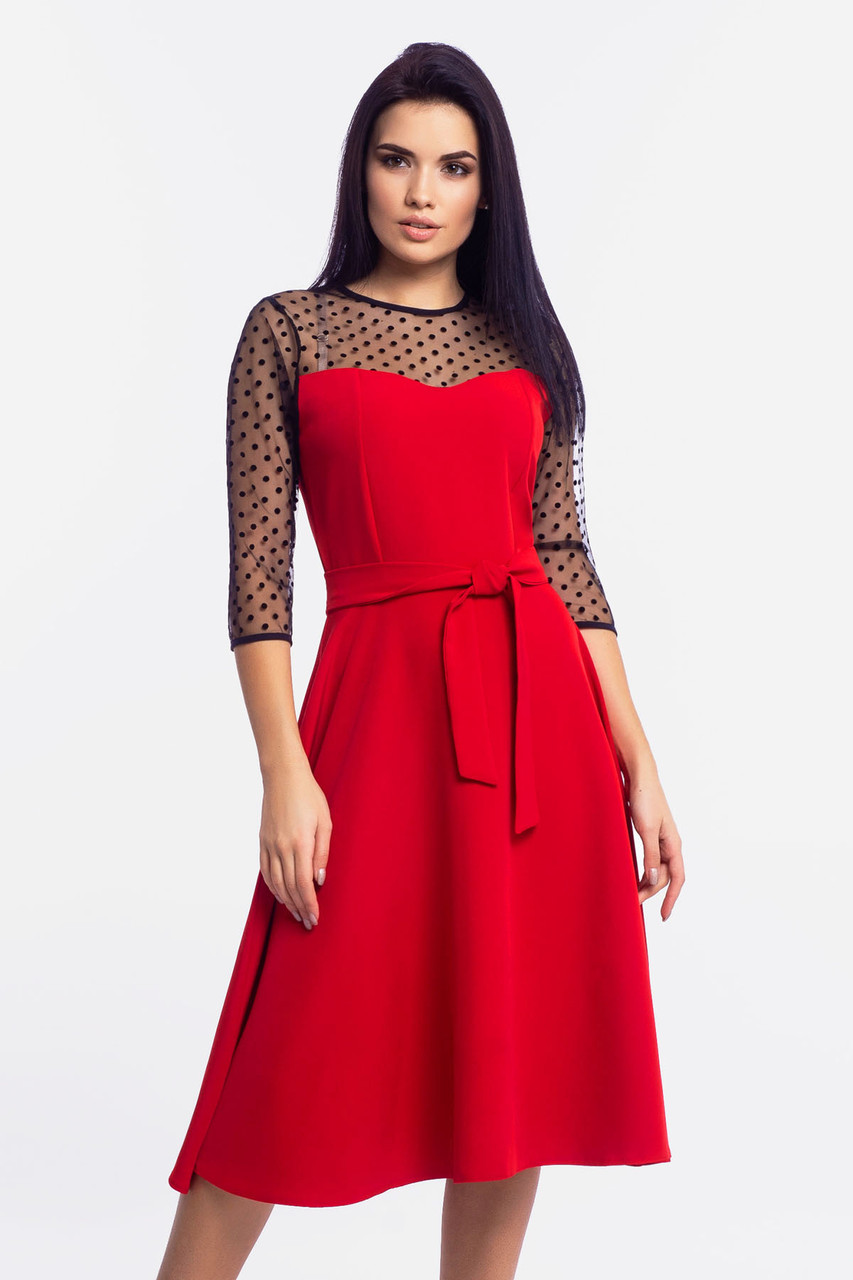 Изысканное женское платье Blade, красный, фото 1