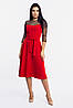 Изысканное женское платье Blade, красный, фото 4