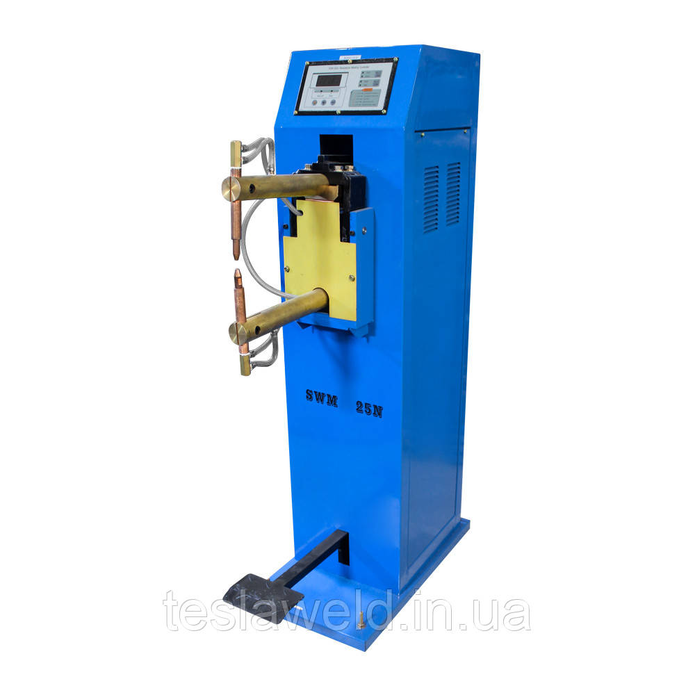 Машина контактного зварювання Tesla Weld SWM 25N, апарат контактного точкового зварювання
