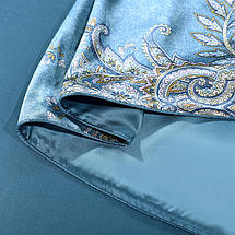 Шовковий комплект постільної білизни. Візерунки Самарканда . 100% натуральний шовк, фото 4