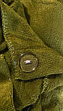 Банний чоловічий кілт спідниця з тонкої мікрофібри на гудзику 140 х 70 оливковый, фото 3
