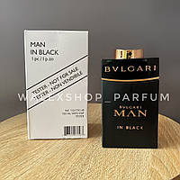 Мужские Духи Bvlgari Man In Black (Tester) 100 ml Булгари Мэн Ин Блэк (Тестер) 100 мл