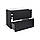 Комплект Qtap Tern 700х580х437 Matt black тумба підвісна + раковина урізна QT1772TPL7023070CMB, фото 5