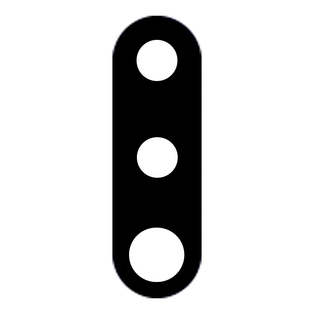 Скло камери для Samsung M315 Galaxy M31 (2020) (Чорний), фото 1