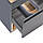 Тумба підвісна Qtap Robin 900х580х500 GRAPHITE/WHITISH OAK QT1374TPВ9002NGWO, фото 10