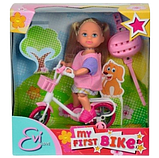 Simba лялька Єві на велосипеді 12 см OL27697, фото 2